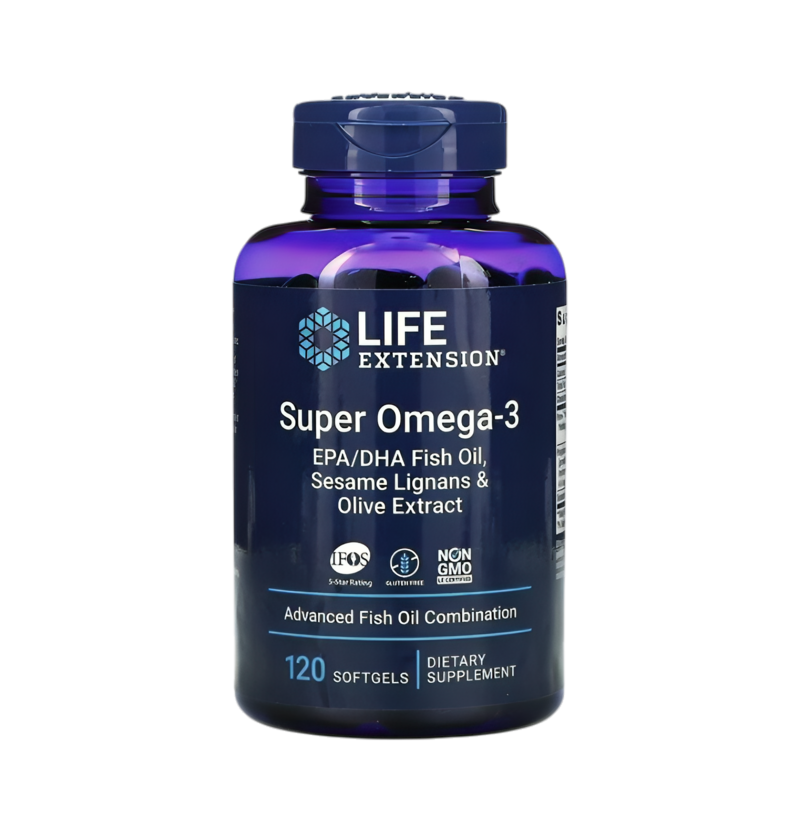 Life Extension Super Omega-3 120 Mjukgelkapslar