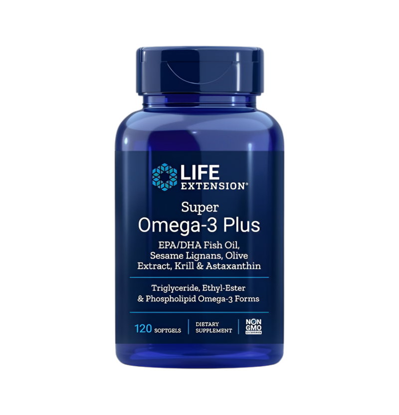Life Extension Super Omega-3 Plus 120 Mjukgelkapslar