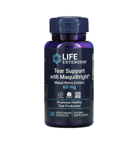 Life Extension Tear Support with MaquiBright (Maqui Berry Extract) 60mg 30 Vegetabiliska Kapslar