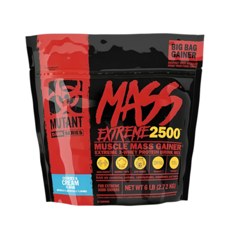 Mutant Mutant Mass Extreme 2500, Cookies & Cream - 2720g