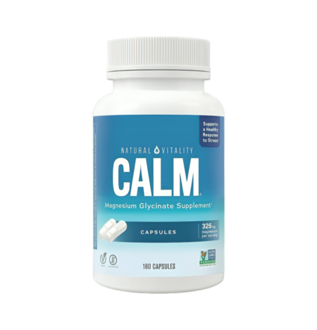 Natural Vitality Calm Magnesium Glycinate 180 Kapslar