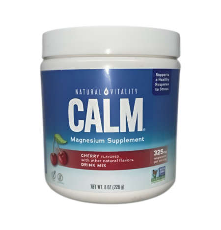 Natural Vitality Calm Magnesium Cherry 226g Pulver