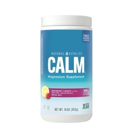 Natural Vitality Natural Calm, Raspberry Lemon 453g