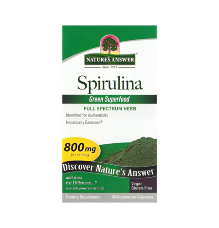 Nature's Answer Spirulina 800mg 90 Kapslar