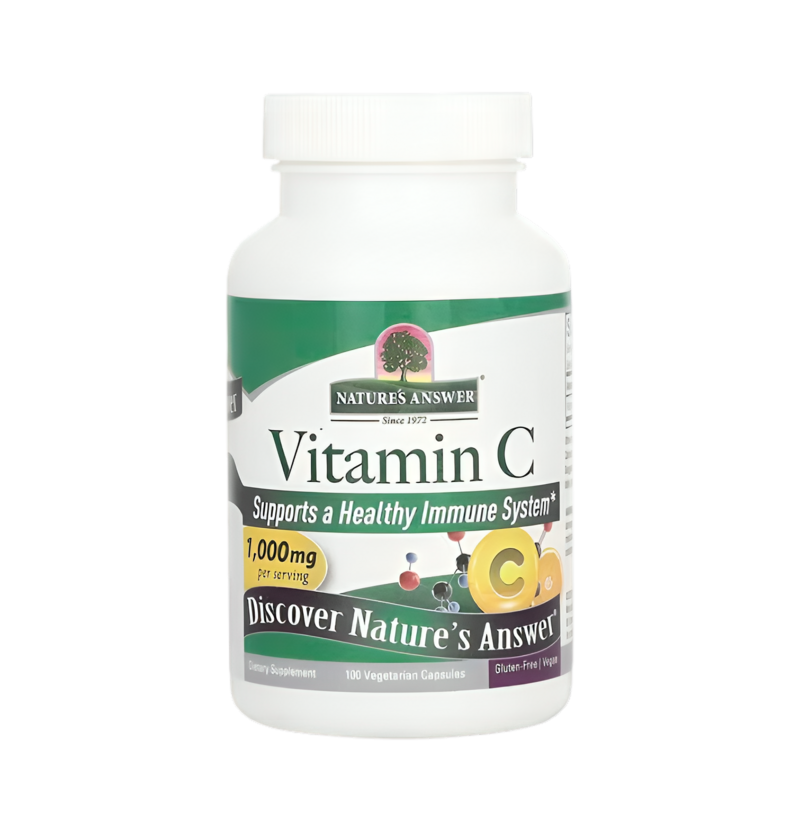 Nature's Answer Vitamin C 1000mg 100 Kapslar