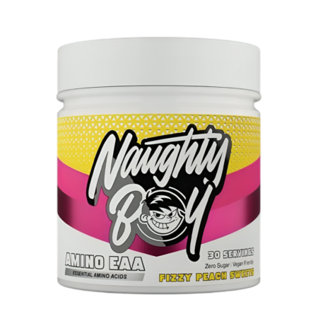 Naughty Boy Amino EAA Fizzy Peach Sweets 345g