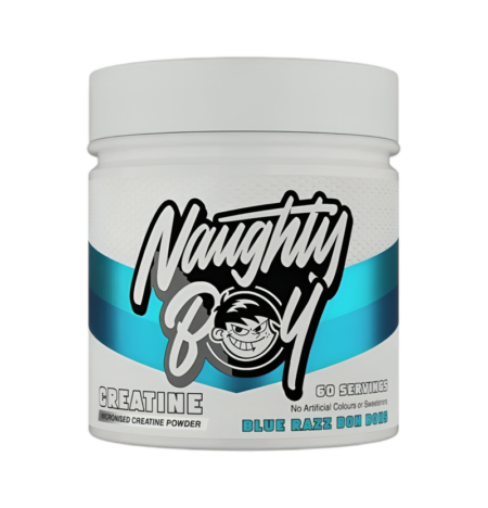 Naughty Boy Creatine, Blue Razz Bon Bons 300g