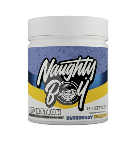 Naughty Boy Hydration, Blueberry Pineapple 510g