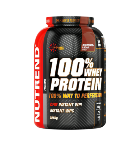 Nutrend 100% Whey Protein Chocolate Cocoa 2250g Pulver