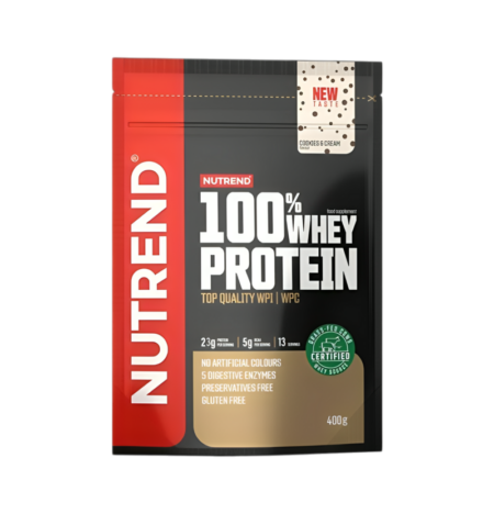 Nutrend 100% Whey Protein Cookies & Cream 400g