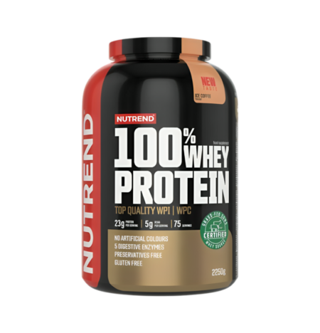 Nutrend 100% Whey Protein Ice Coffee 2250g