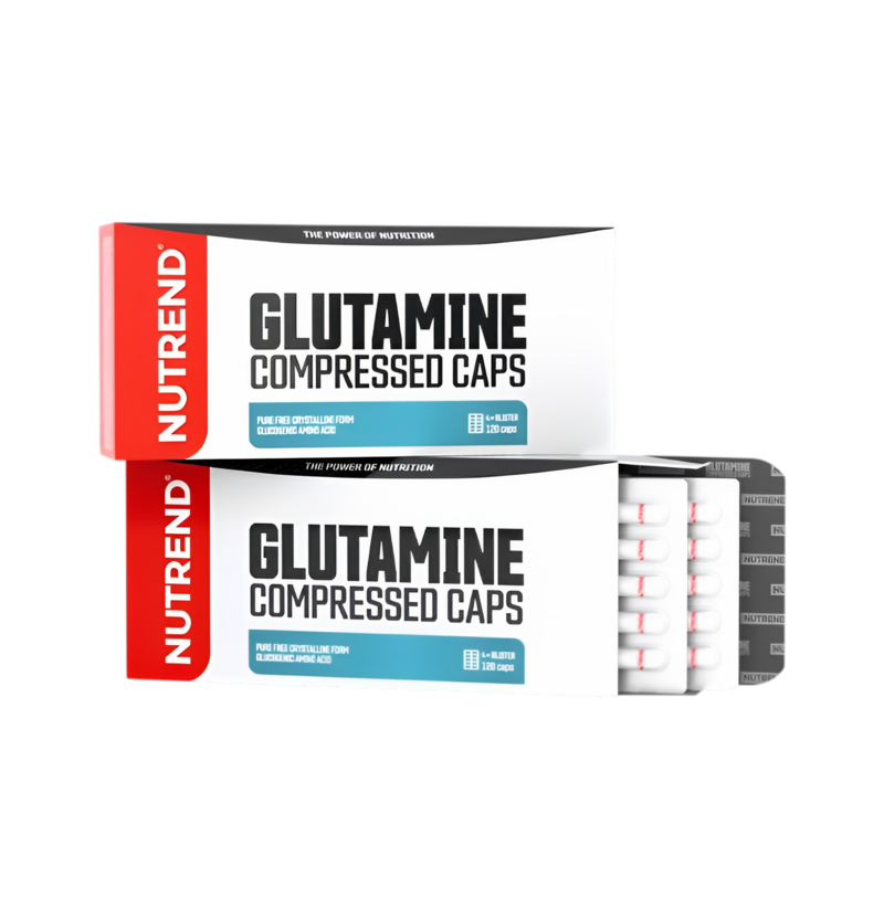 Nutrend Glutamine Compressed Caps 120 Kapslar