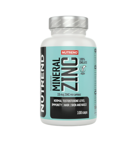 Nutrend Mineral Zinc 100% Chelate 15mg 100 Kapslar
