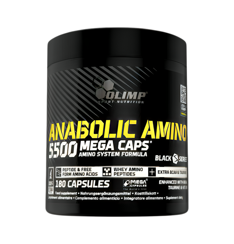 Olimp Nutrition Anabolic Amino 5500, Mega Caps 180 Kapslar