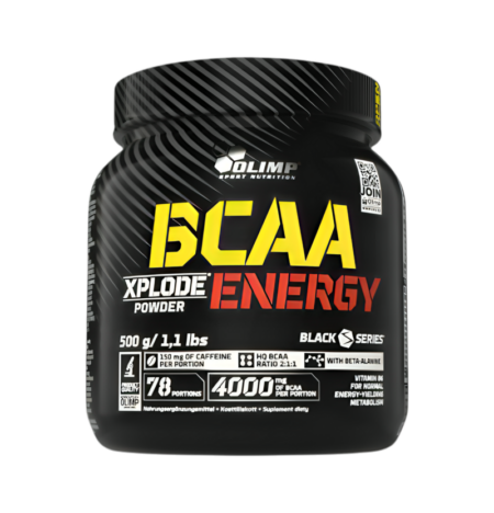 Olimp Nutrition BCAA Xplode Energy, Fruit Punch 500g