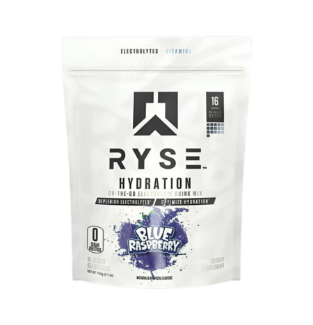 RYSE Hydration Blue Raspberry 16 x 6.5g Stickpåsar