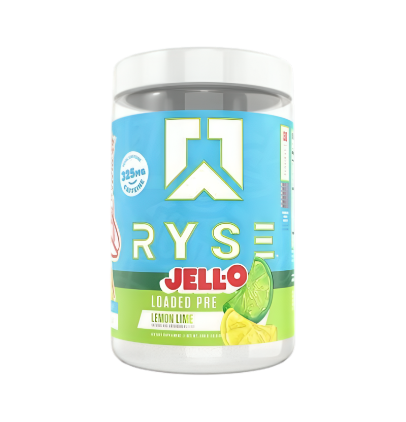 RYSE Loaded Pre Jell-O Lemon Lime 390g