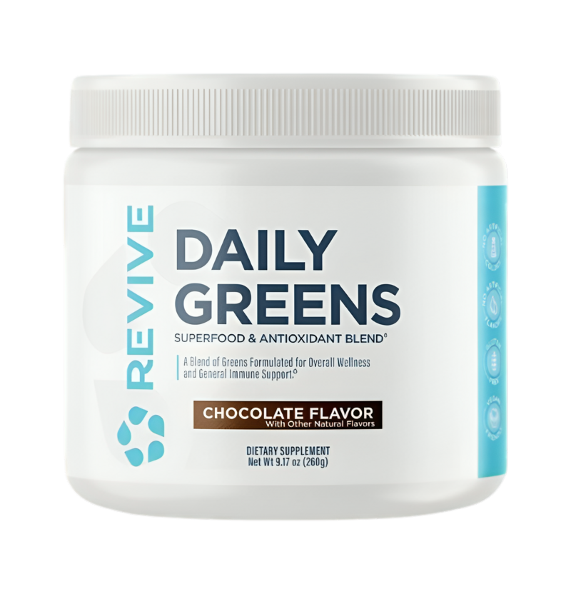 Revive Daily Greens Pulver, Chocolate 260g