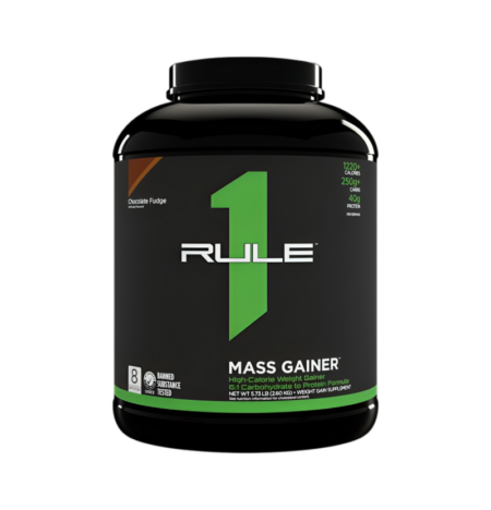Rule One Mass Gainer Chocolate Fudge 2600g
