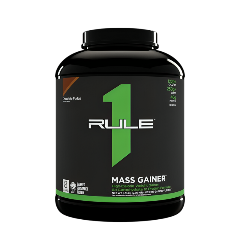 Rule One Mass Gainer Chocolate Fudge 2600g