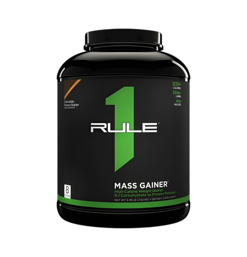 Rule One Mass Gainer, Chocolate Peanut Butter - 2620g