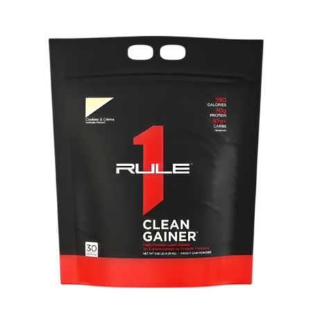 Rule One R1 Clean Gainer, Cookies & Creme 4380g