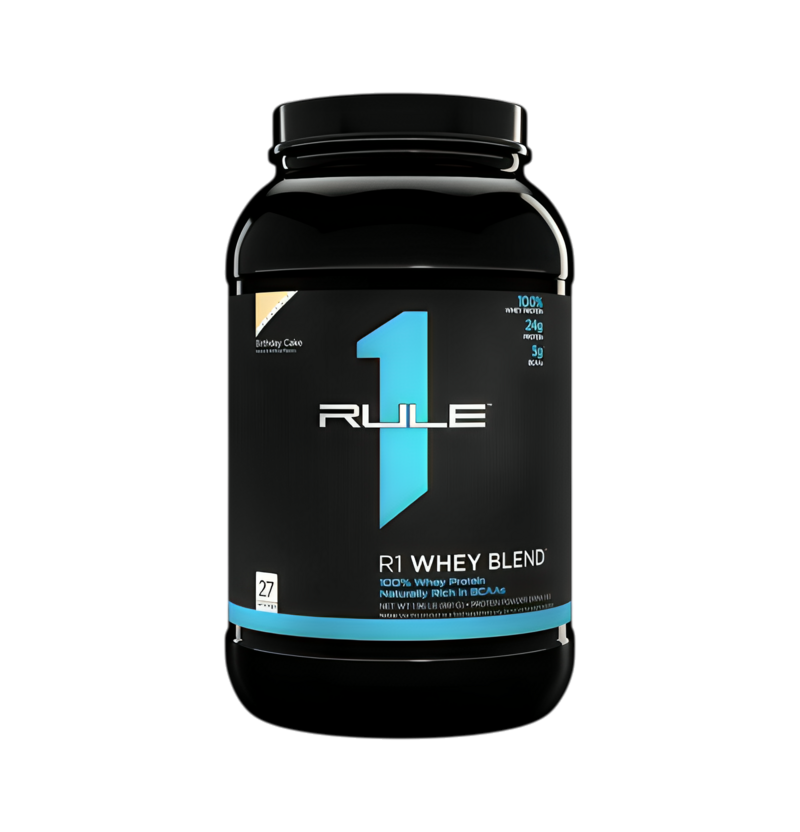 Rule One R1 Whey Blend Birthday Cake 891g