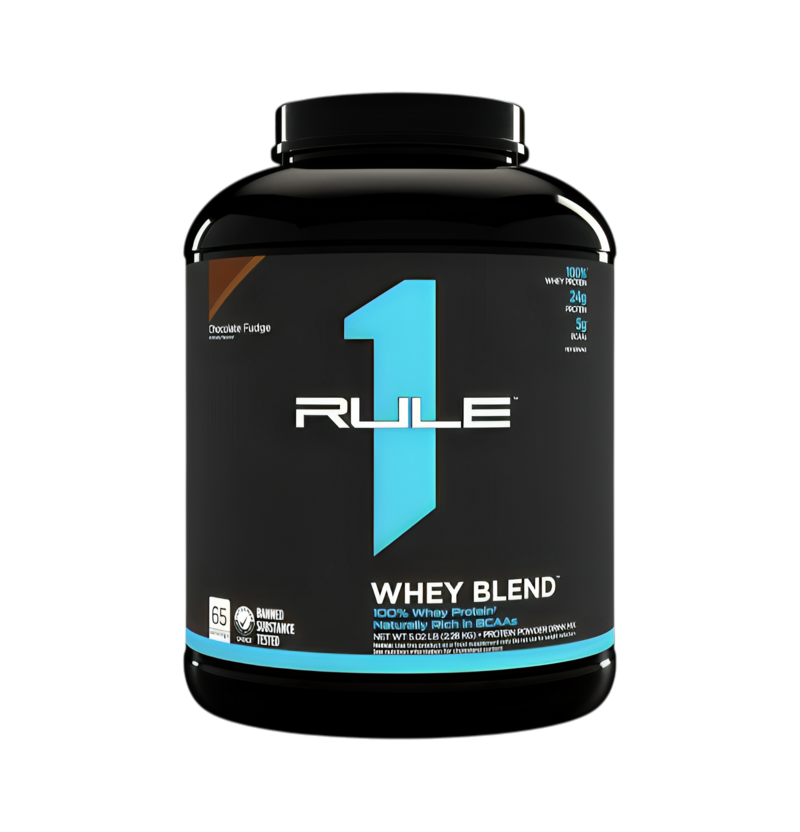 Rule One R1 Whey Blend, Chocolate Fudge 2280g