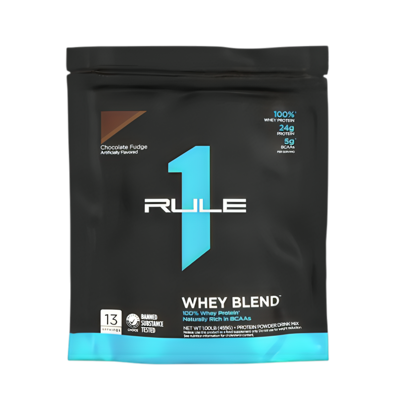 Rule One R1 Whey Blend Chocolate Fudge 455g