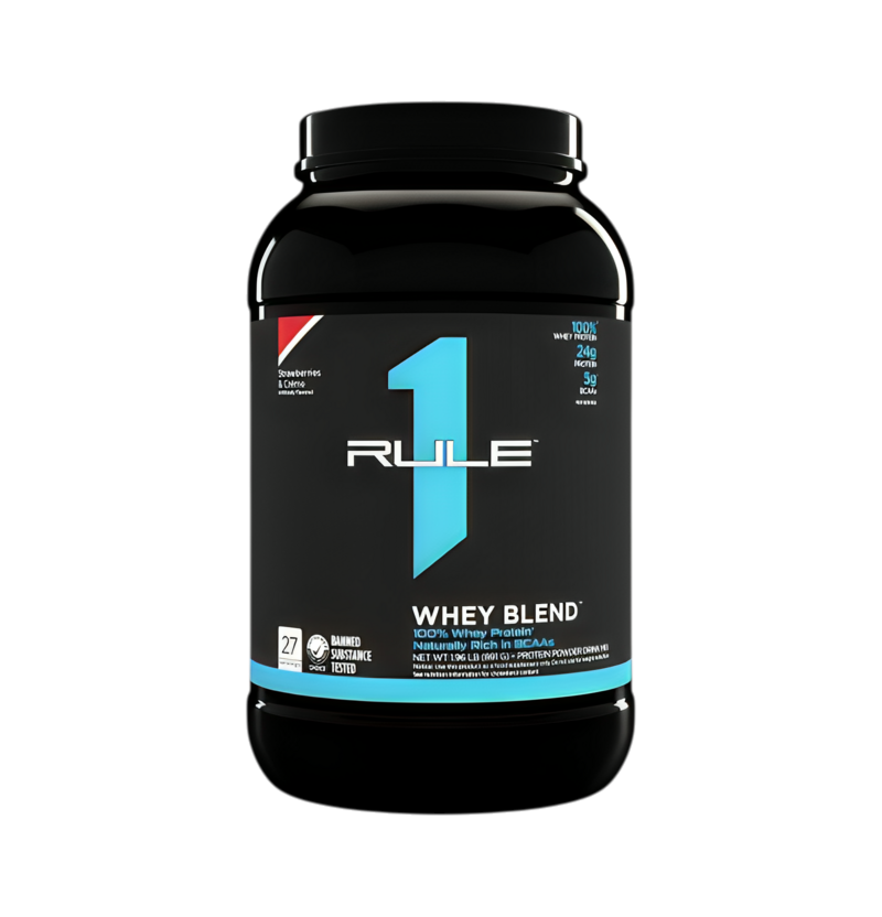 Rule One R1 Whey Blend Strawberries & Creme 891g