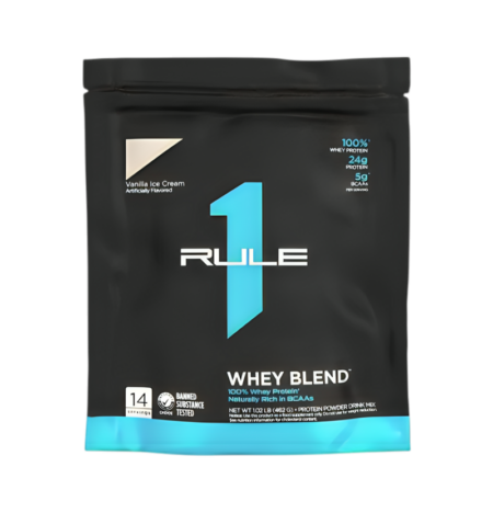 Rule One R1 Whey Blend Vanilla Ice Cream 462g
