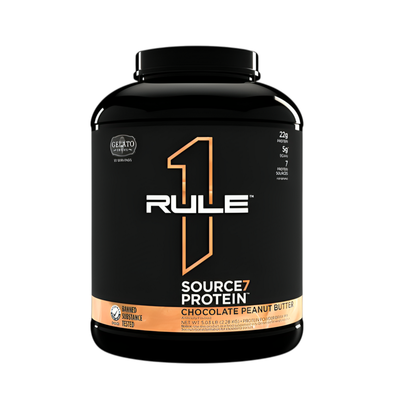 Rule One Source7 Protein Chocolate Peanut Butter Gelato 2280g