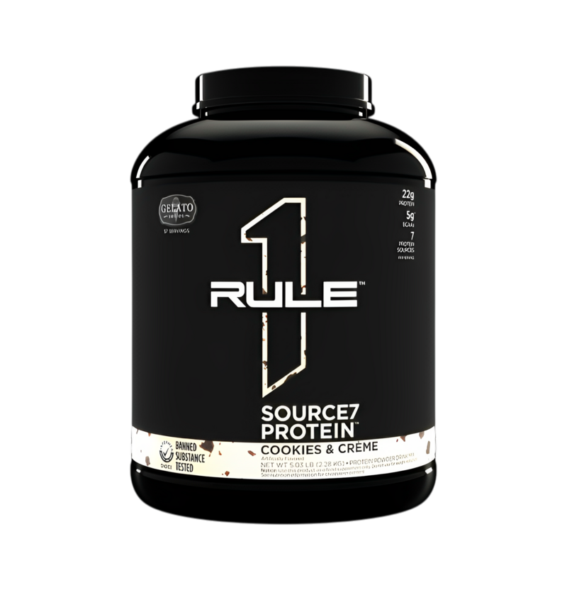 Rule One Source7 Protein, Cookies & Creme Gelato 2280g