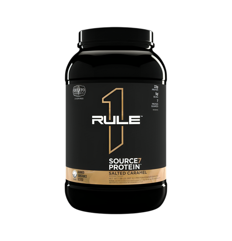 Rule One Source7 Protein Salted Caramel Gelato 897g