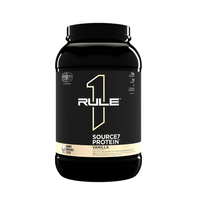 Rule One Source7 Protein Vanilla Gelato 897g