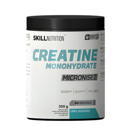 Skill Nutrition Micronised Creatine Monohydrate Unflavoured 300g