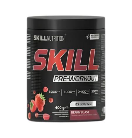Skill Nutrition Skill Pre-Workout Berry Blast 400g
