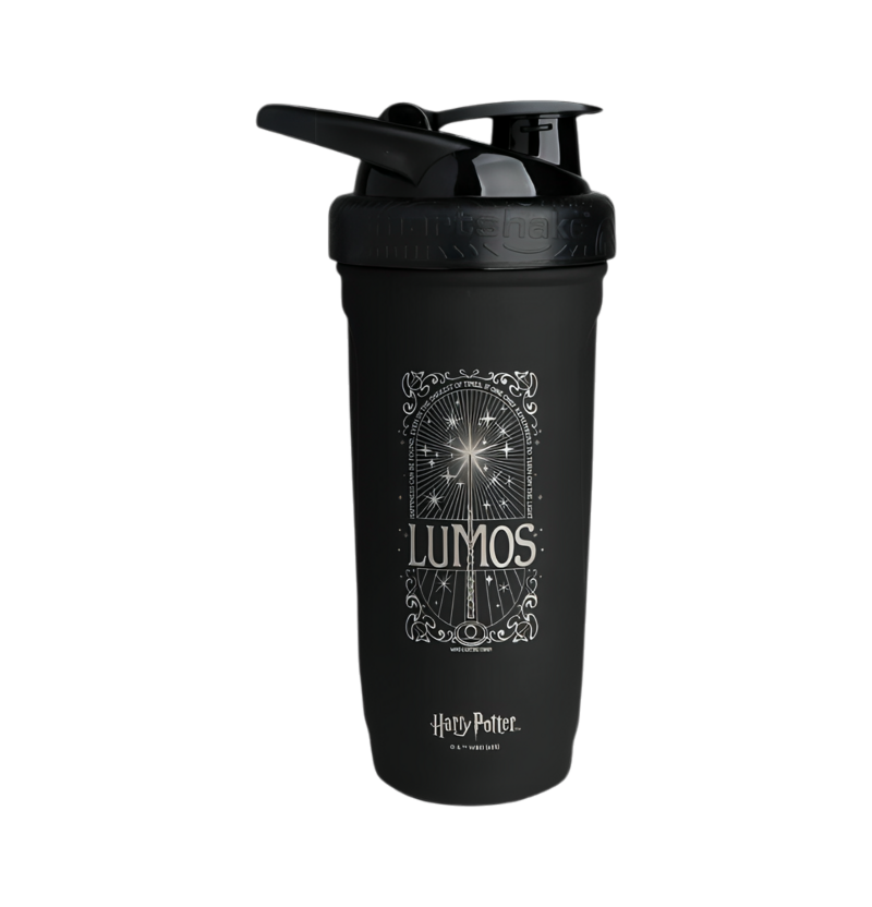 SmartShake Harry Potter Kollektion Shaker i rostfritt stål, Lumos 900ml