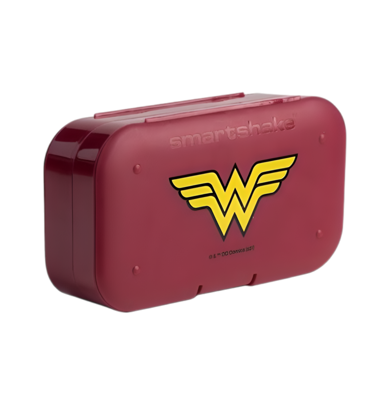 SmartShake Pill Box Organizer 2-pack - DC Wonderwoman