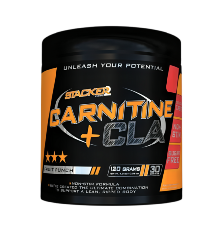 Stacker2 Europe Carnitine + CLA Fruit Punch 120g