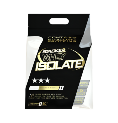 Stacker2 Europe Whey Isolate Cookies & Cream 1500g Pulver