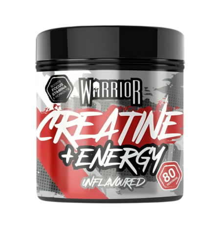 Warrior Creatine + Energy, Unflavoured 360g