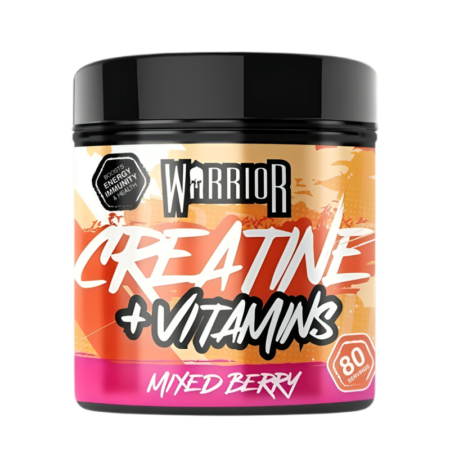 Warrior Creatine + Vitamins, Mixed Berry 360g
