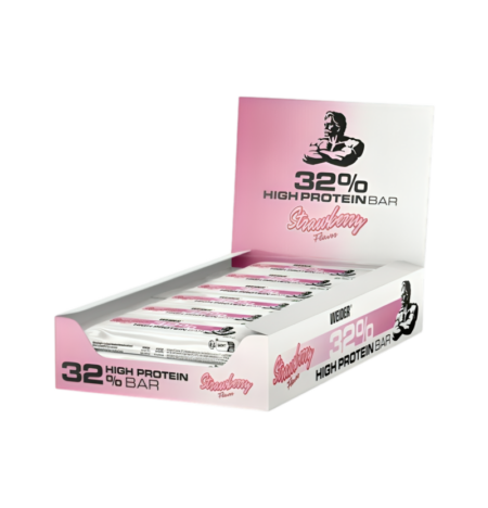 Weider 32% High Protein Bar Strawberry 12 x 60g