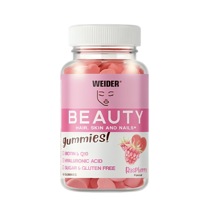 Weider Beauty Raspberry 40 Gummitabletter