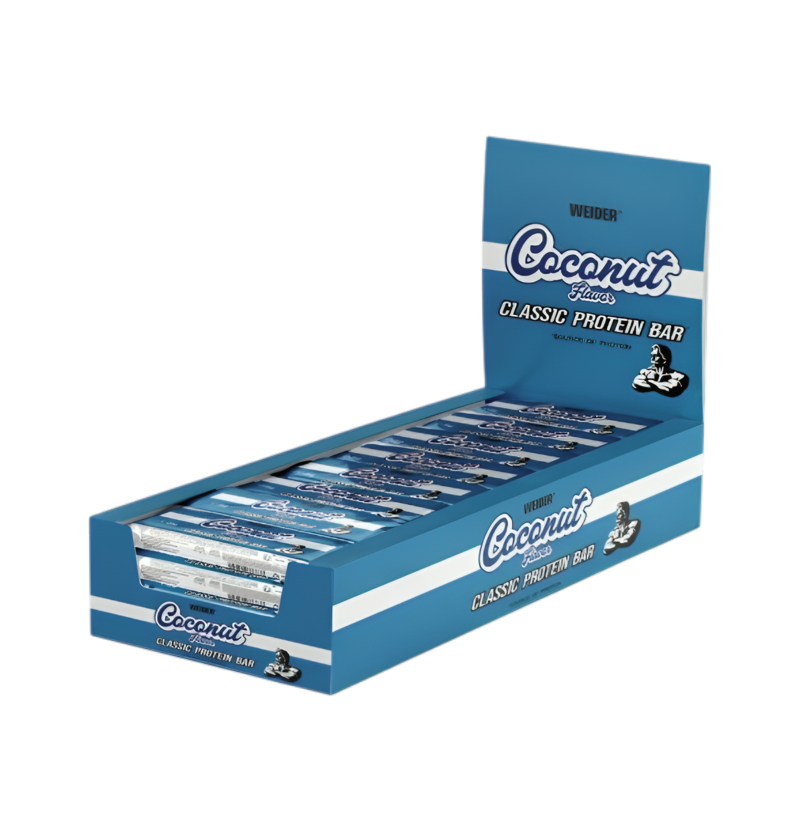 Weider Classic Protein Bar Coconut 24 x 35g