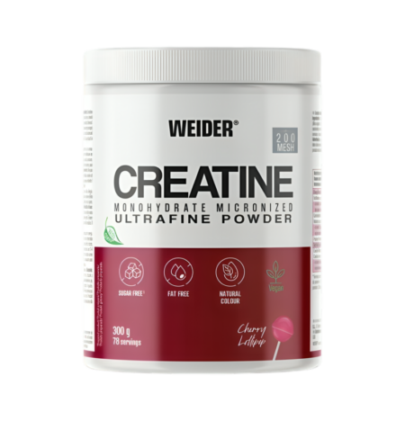Weider Creatine Monohydrate Micronized, Cherry Lollipop 300g
