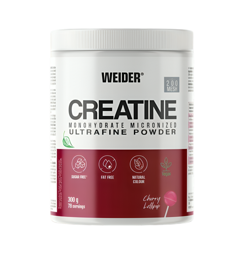 Weider Creatine Monohydrate Micronized, Cherry Lollipop 300g