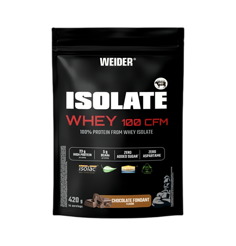 Weider Isolate Whey 100 CFM Chocolate Fondant 420g Pulver
