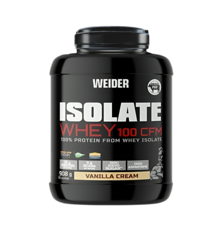 Weider Isolate Whey 100 CFM Vanilla Cream 908g